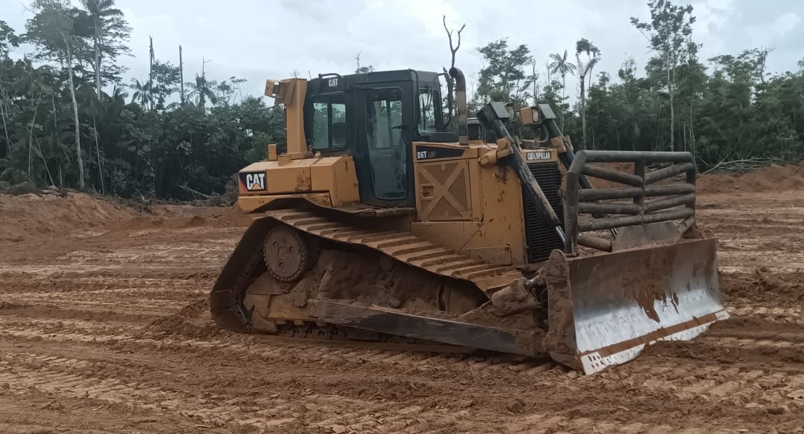 Chander Infra bulldozer project